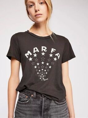 Mate The Label Marfa Texas Organic Cotton Western Short Sleeve Crewneck T-Shirt